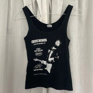 PacSun - Black Graphic Tank Top